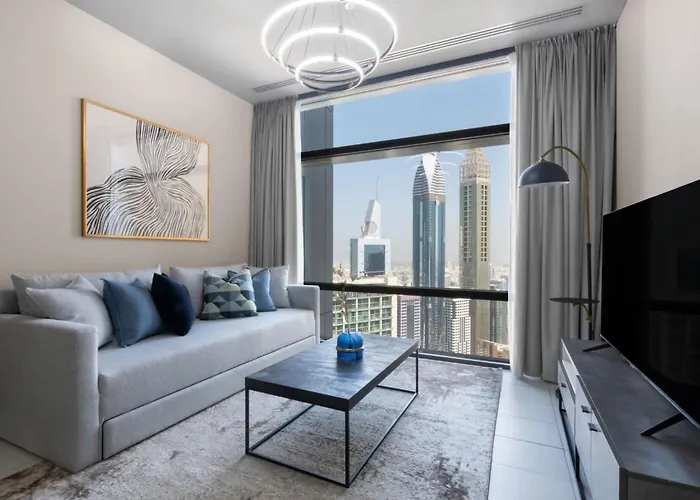 Silkhaus Contemporary 1Bdr With Downtown View In Difc